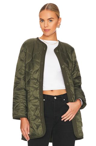 Alpha Industries + Quilted Jacket