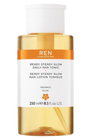 Ren Clean Skincare + Steady Glow Daily Aha Tonic Resurfacing Toner