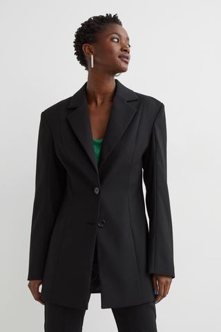 H&M + Single-Breasted Jacket