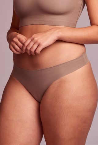 EBY + Invisible Cotton Thong in Fallen Rock