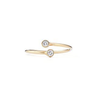 Tiffany + Elsa Peretti® Diamond Hoop Ring