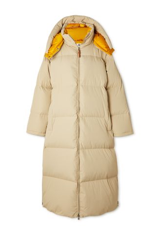 Tory Sport + Hooded Quilted Shell Down Coat