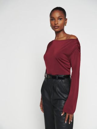 The Reformation + Jettie Knit Top