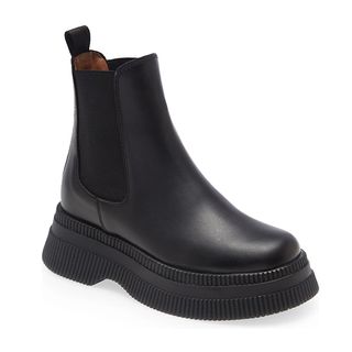 Ganni + Platform Chelsea Boot