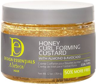 Design Essentials + Almond & Avocado Honey Curl Forming Custard