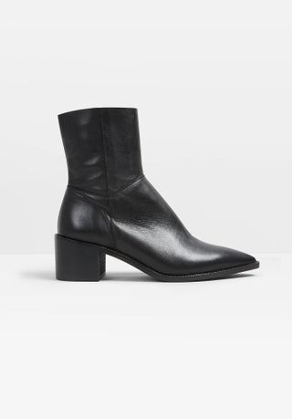 Hush + Taylah Leather Ankle Boots