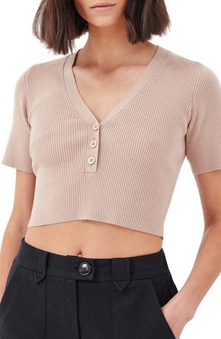 4th & Reckless + Tinsley Knit Crop Top