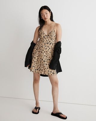 Madewell + Layton Mini Slip Dress