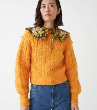 & Other Stories + Cable Knit Sweater