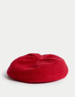 M&S Collection + Knitted Beret Hat