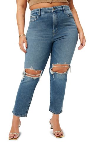 Good American + Good Vintage Flare Jeans