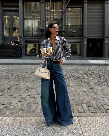 How to Wear Wide-Leg Jeans In 2024: A Fashion Editor's Guide | Who What ...