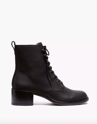 Madewell + The Patti Lace-Up Boots