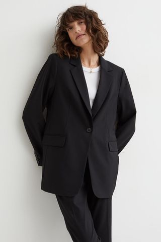 H&M + Single-Breasted Jacket