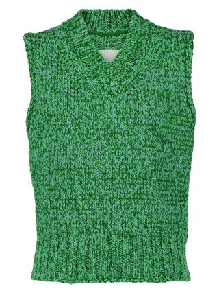 Maison Margiela + Wool-Blend Sweater Vest