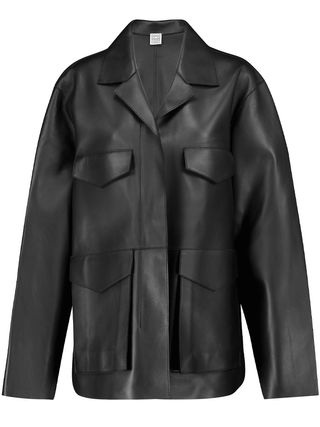 Totême + Leather Jacket