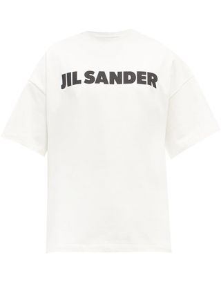 Jil Sander + Logo-print cotton-jersey T-shirt