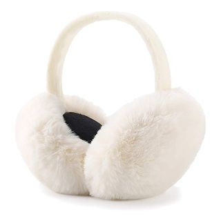 Lcxshye + Faux Fur Foldable Outdoor Ear Warmers