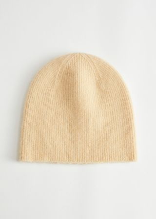 & Other Stories + Fuzzy Wool Blend Beanie