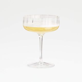 Crate & Barrel + Moxie Optic Coupe Glass