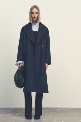 Zara + Soft Oversized Coat
