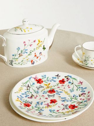 Nimerology + Isabelle's Garden Party Bone China Plate