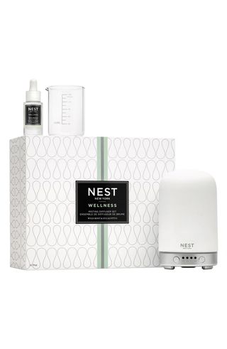 Nest New York + Wild Mint & Eucalyptus Misting Diffuser Set