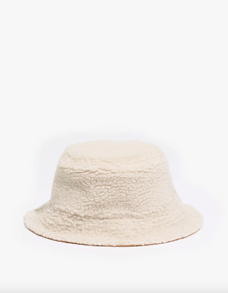 Madewell + Reversible Sherpa Bucket Hat