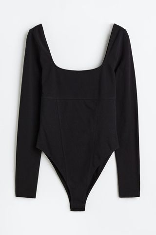 H&M + Long-Sleeved Bodysuit