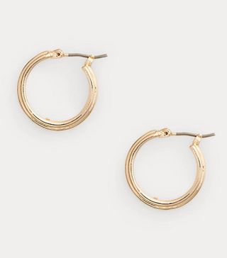 Ralph Lauren + Gold-Tone Hoop Earrings