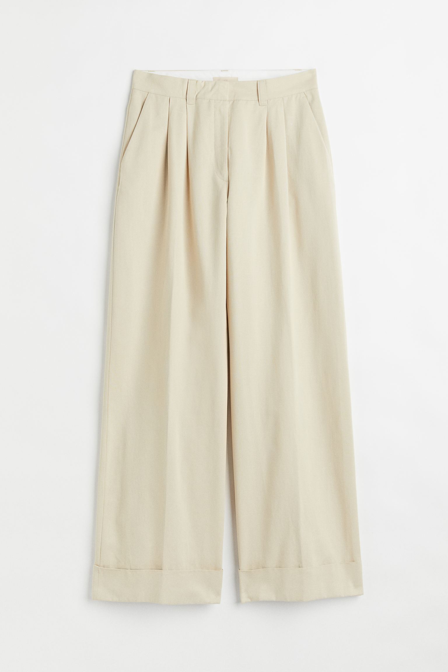 H&M + Wide-Leg Trousers