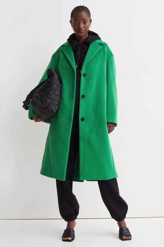 H&M + Straight-Style Coat