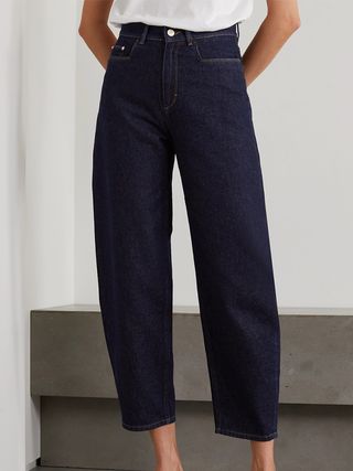 Wandler + Chamomile Cropped Tapered Jeans