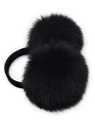 Hima + Real Fox Fur Winter Earmuff