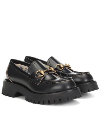 Gucci + Gucci Horsebit Leather Loafers