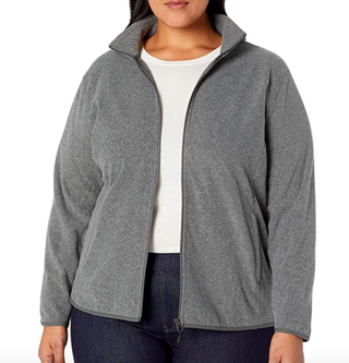 Amazon Essentials + Full-Zip Polar Fleece Jacket
