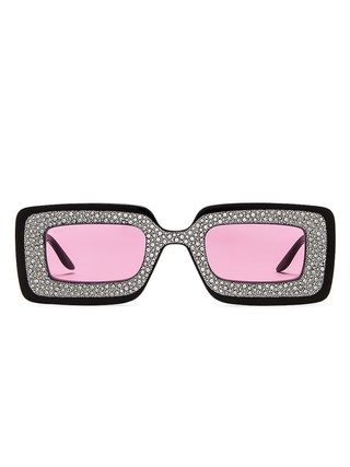 Gucci + Hollywood Forever Rectangular Sunglasses