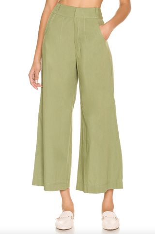 Free People + Menorca Cropped Solid Pants