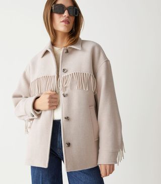 
Other Stories + Oversized Fringe Jacket