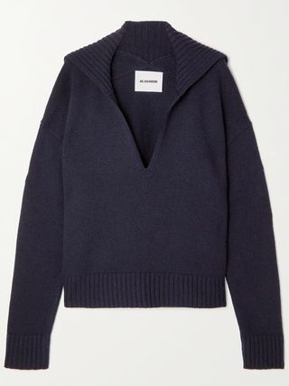 Jil Sander + Oversized Cashmere-Blend Sweater