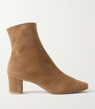 By Far + Sofia Suede Ankle Boots