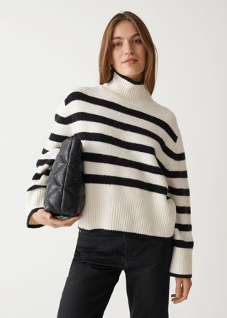 & Other Stories + Striped Wool Knit Sweater