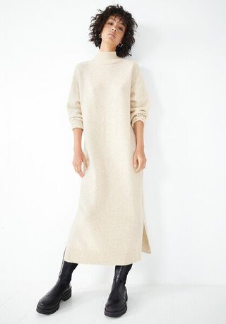 Hush + Cate Wool Midi Dress