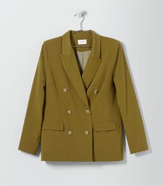 Who What Wear Collection + Bri Double-Breasted Blazer