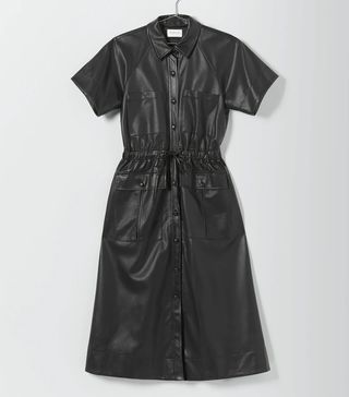 Who What Wear Collection + Laura Vegan Leather Dress