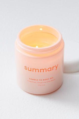 Summary + Candle to Body Oil