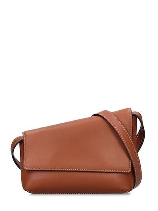 Staud + Acute Leather Shoulder Bag