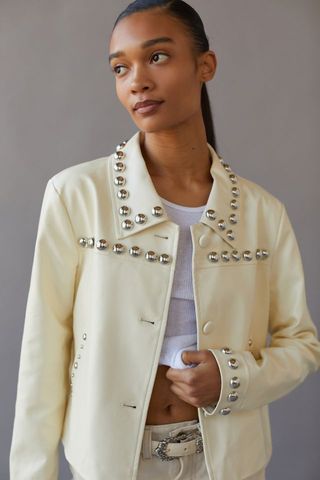 Urban Outfitters + Studded Jacket