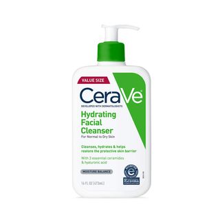 CeraVe + Hydrating Facial Cleanser