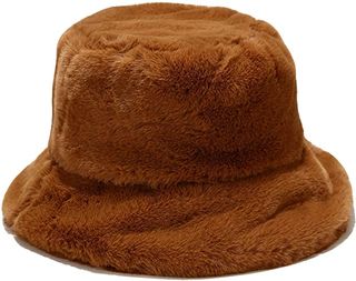 Umeepar + Winter Faux Fur Bucket Hat